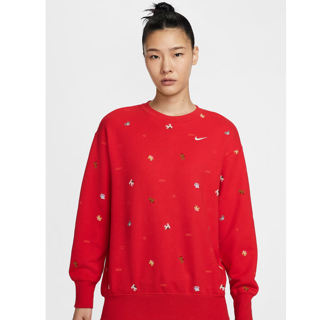 NIKE/耐克马年限定脱缰系列新年款柔软舒适女子运动衫IQ3825657