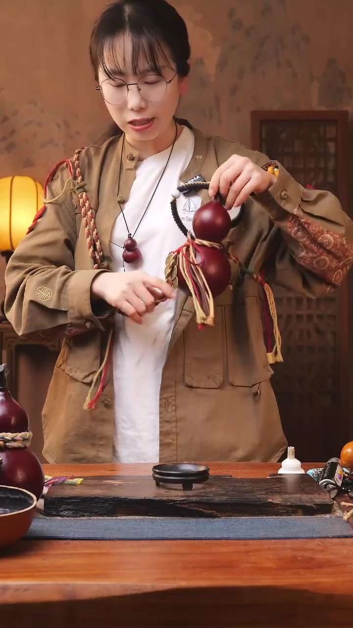 【闪购商品】349号精品大漆葫芦防腐防渗装饮料水茶酒