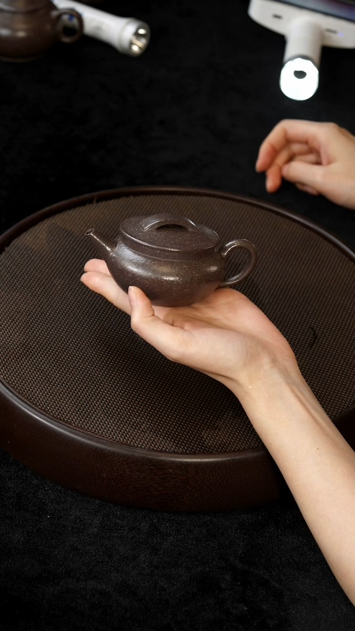 茶壶紫砂天青碗灯140cc