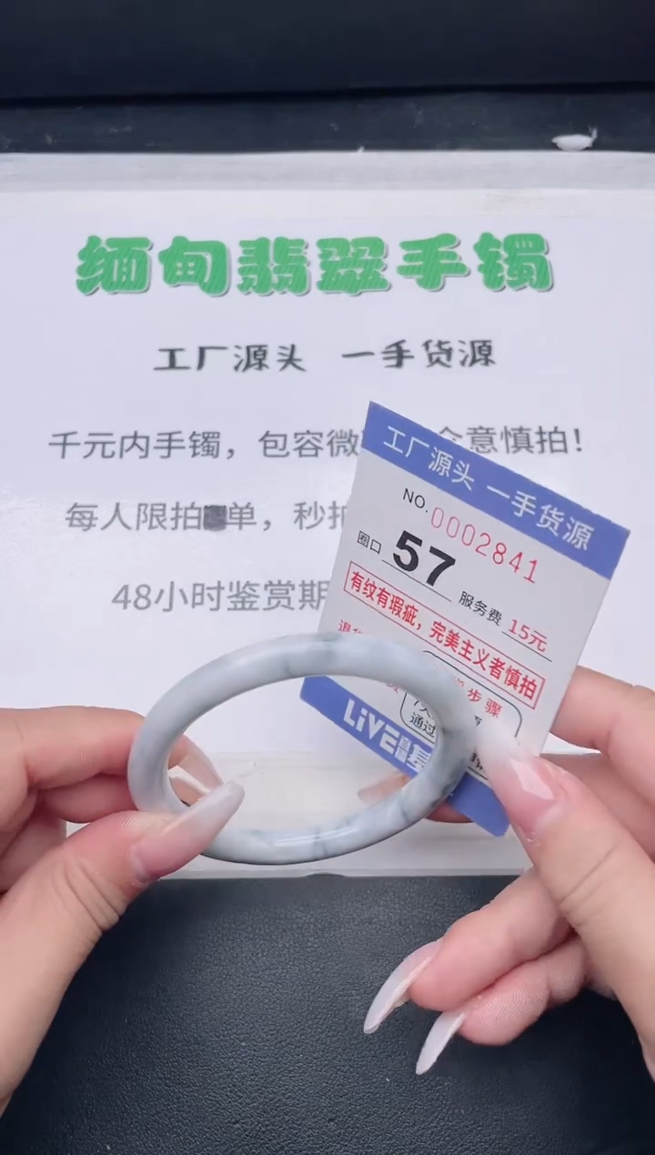 未镶嵌手镯翡翠E 