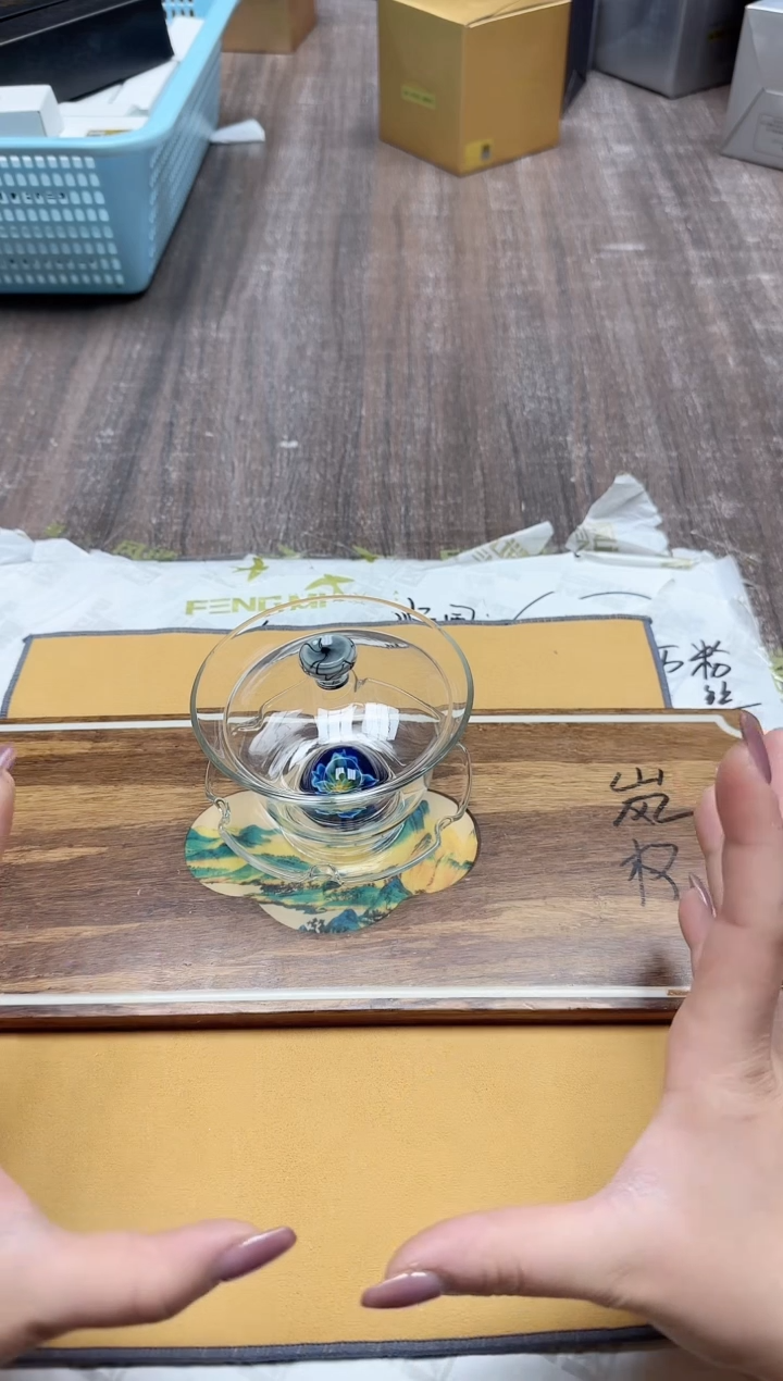 【闪购商品】其他风谜花语瑾卉盖碗