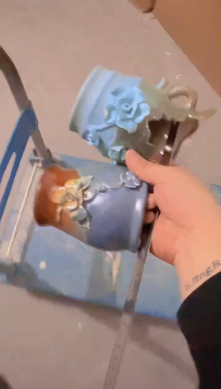 【闪购商品】紫砂花盆凑单凑九块包邮瑕疵