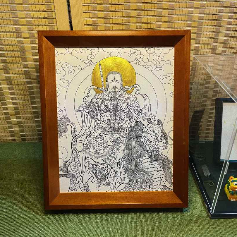 纯手绘雷祖，九天应元雷声普化天尊