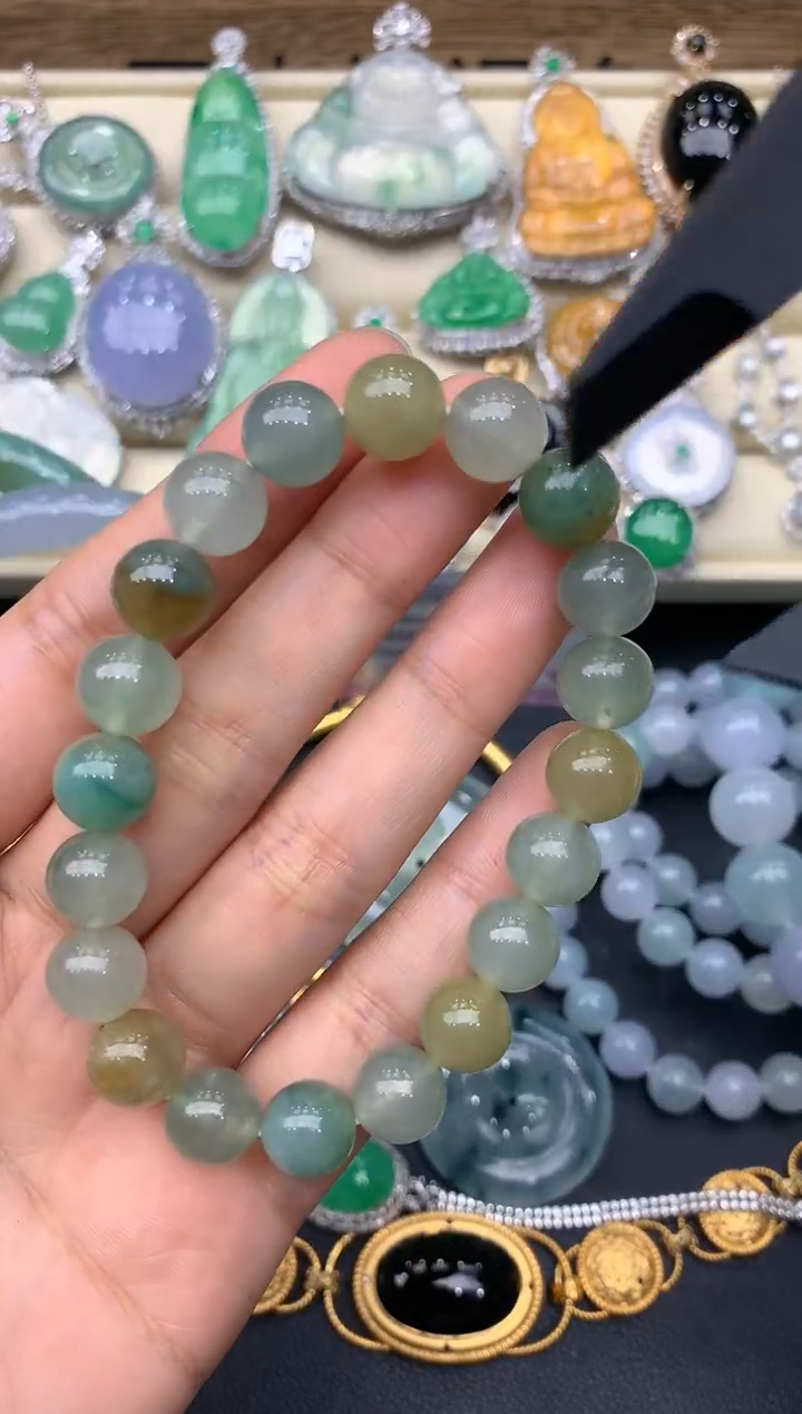 【闪购商品】翡翠手串未镶嵌193-中国好珍宝