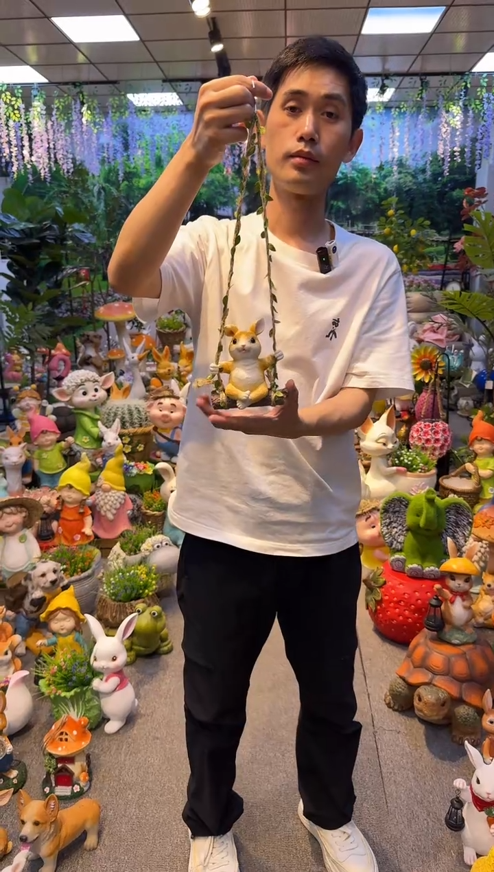 陶瓷花园庭院摆件&00&