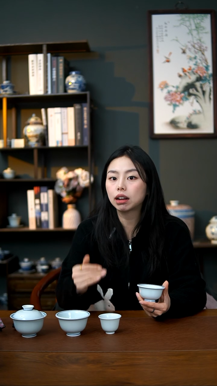 【闪购商品】陶瓷白胎小压手杯（柴窑）        