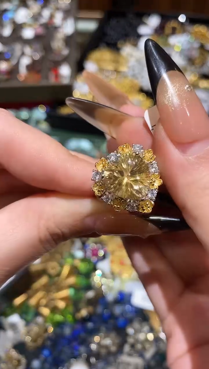 琉璃铜合金楚楚珠宝中古甄选不退换