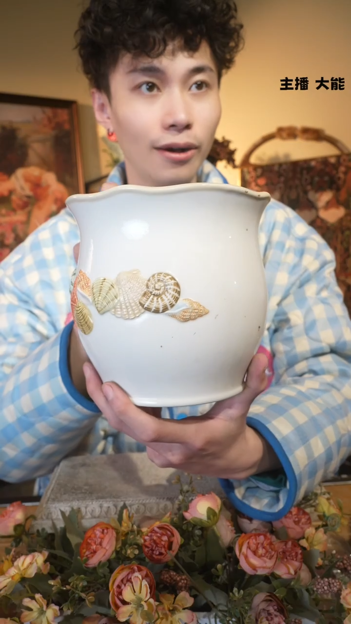 【闪购商品】默认微瑕高端树脂陶瓷摆件W716