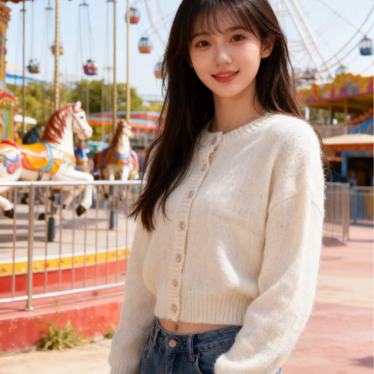 【ASKYO】针织衫外套