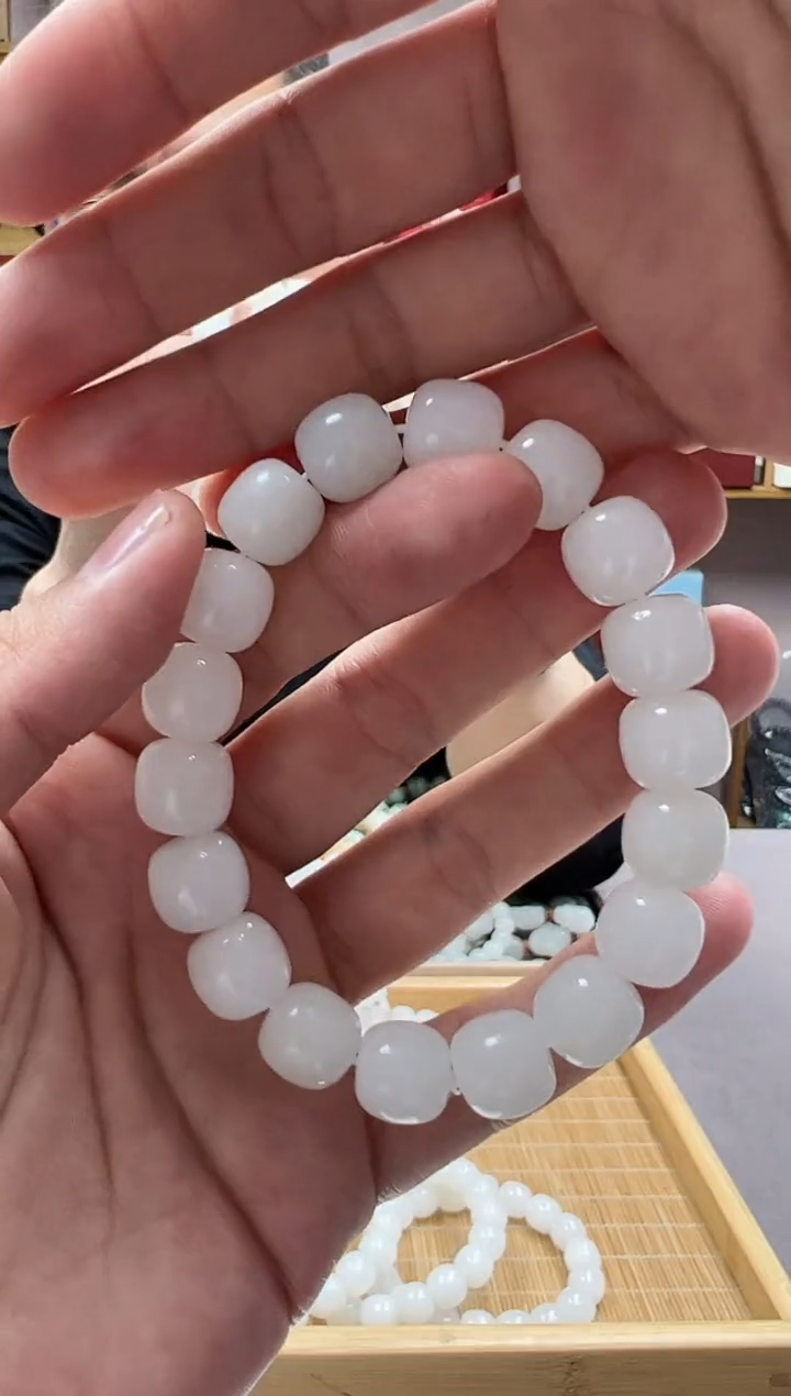 手串未镶嵌和田玉12且末天泰