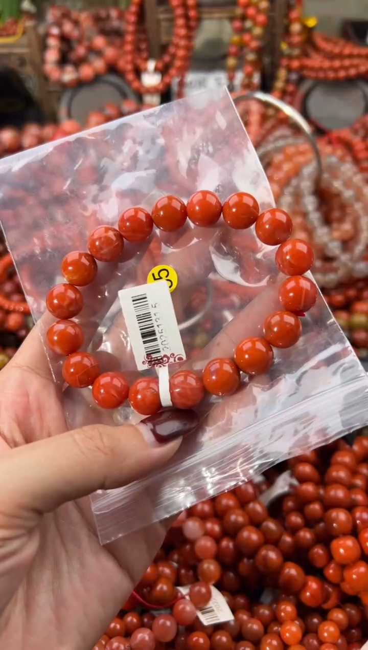 未镶嵌手串南红玛瑙11+