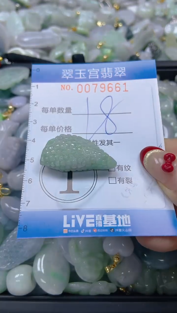 【闪购商品】翡翠颈饰未镶嵌闪购0079661