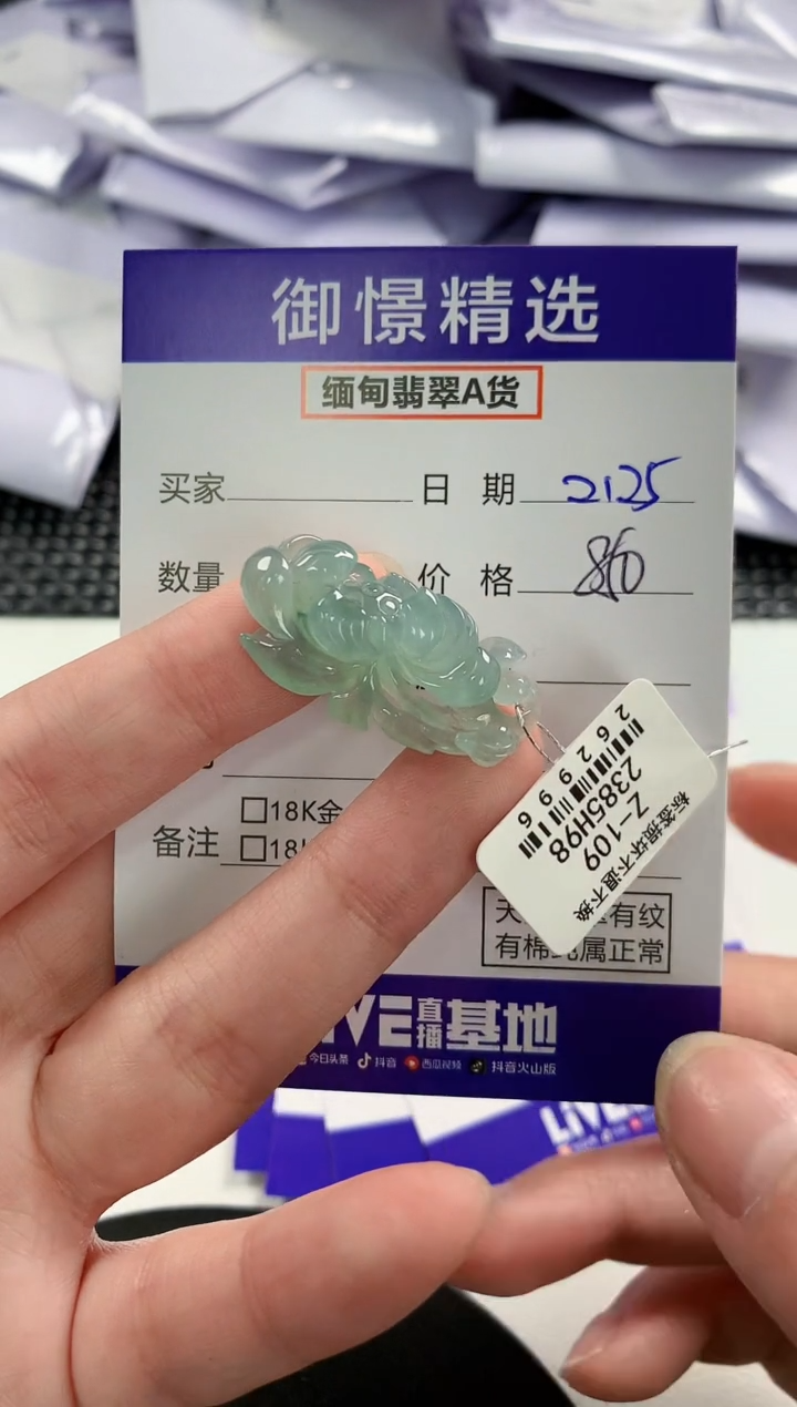 【闪购商品】翡翠颈饰未镶嵌60         