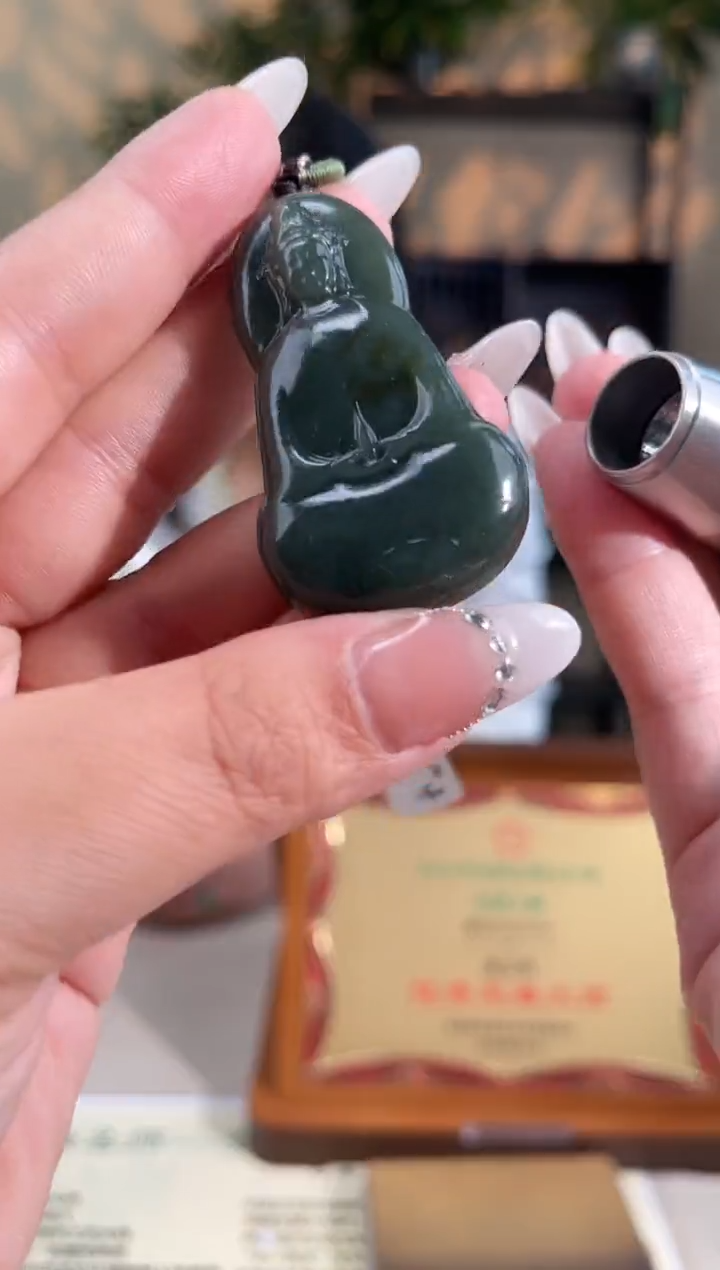 和田玉未镶嵌颈饰多样性拍一发一14077