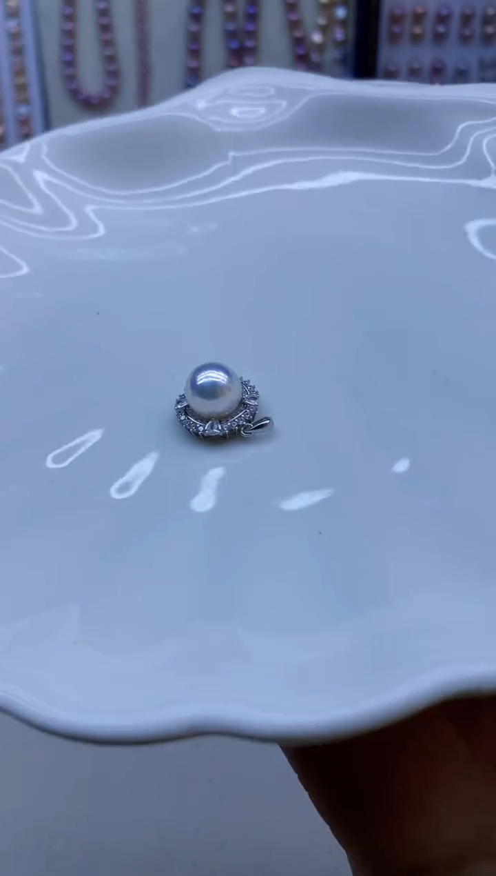 淡水珍珠未镶嵌吊坠(不含链)淡水珍珠吊坠