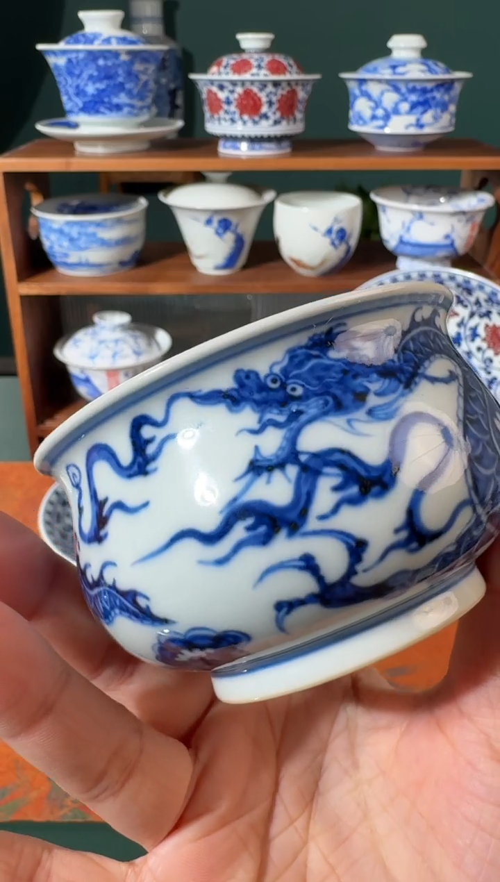 【闪购商品】杯刘建锋龙纹炉式杯