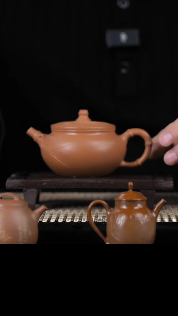 【闪购商品】手工原矿黄降坡竹鼓  200cc