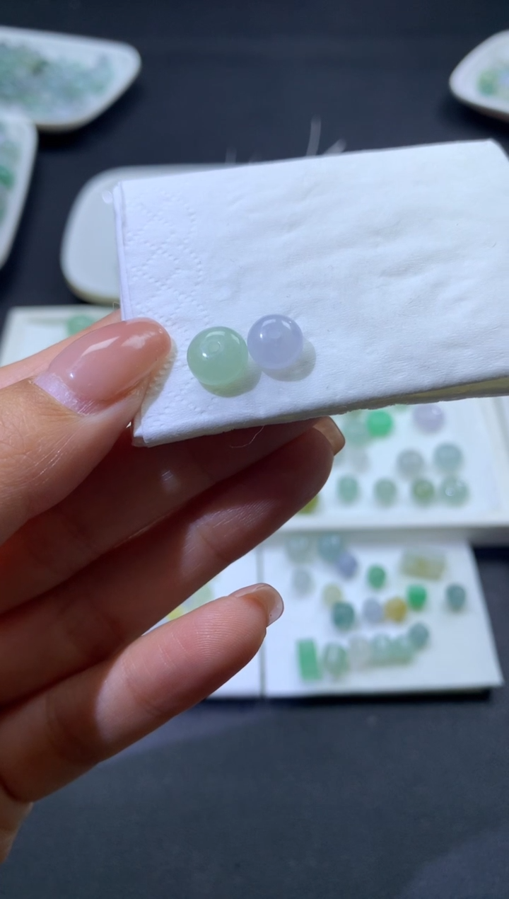【闪购商品】定制翡翠未镶嵌珠4