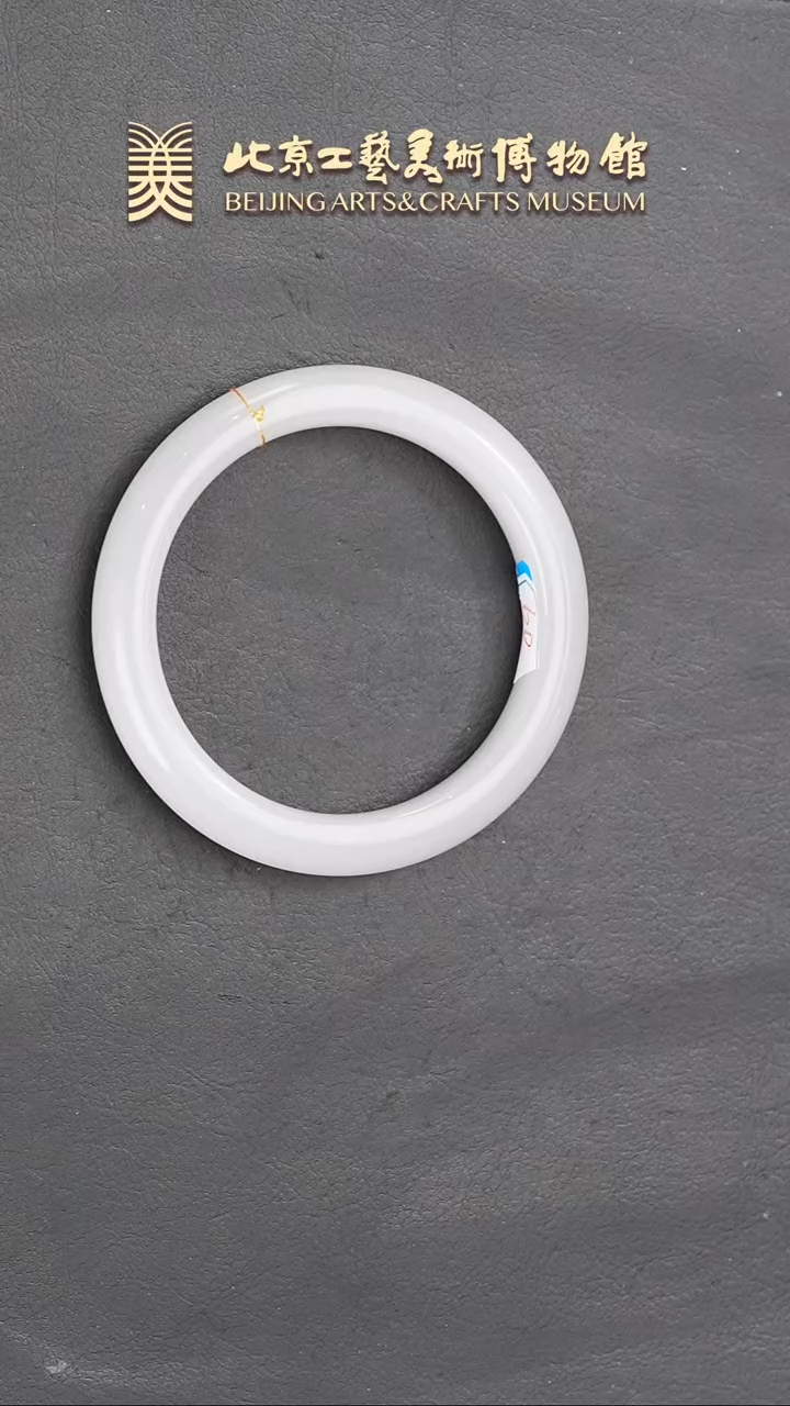 【闪购商品】和田玉手镯未镶嵌B0109GMD200淡紫大圈手镯