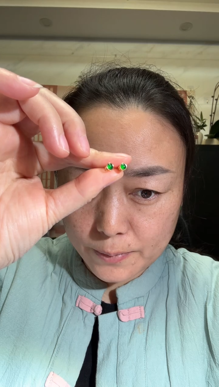 颈饰银S925镶嵌翡翠00005451