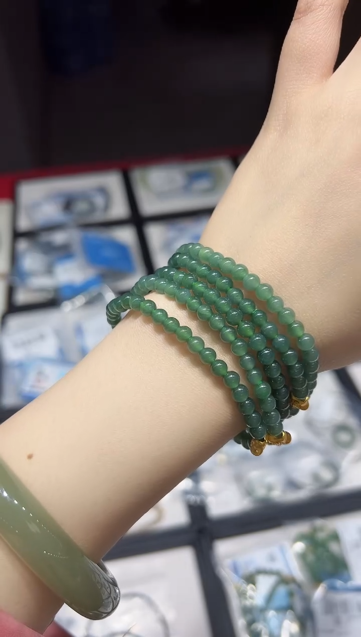 【闪购商品】翡翠手链合金v0661手链