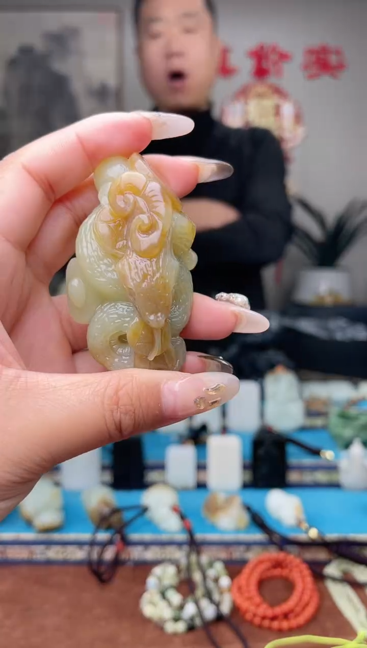 【闪购商品】和田玉挂件未镶嵌1