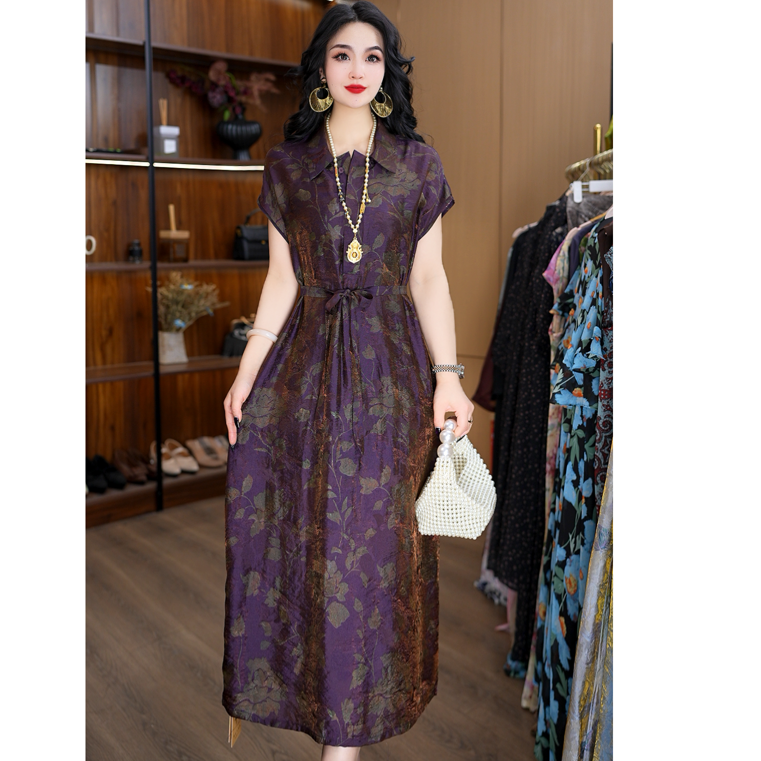 8410-10新款女士连衣裙