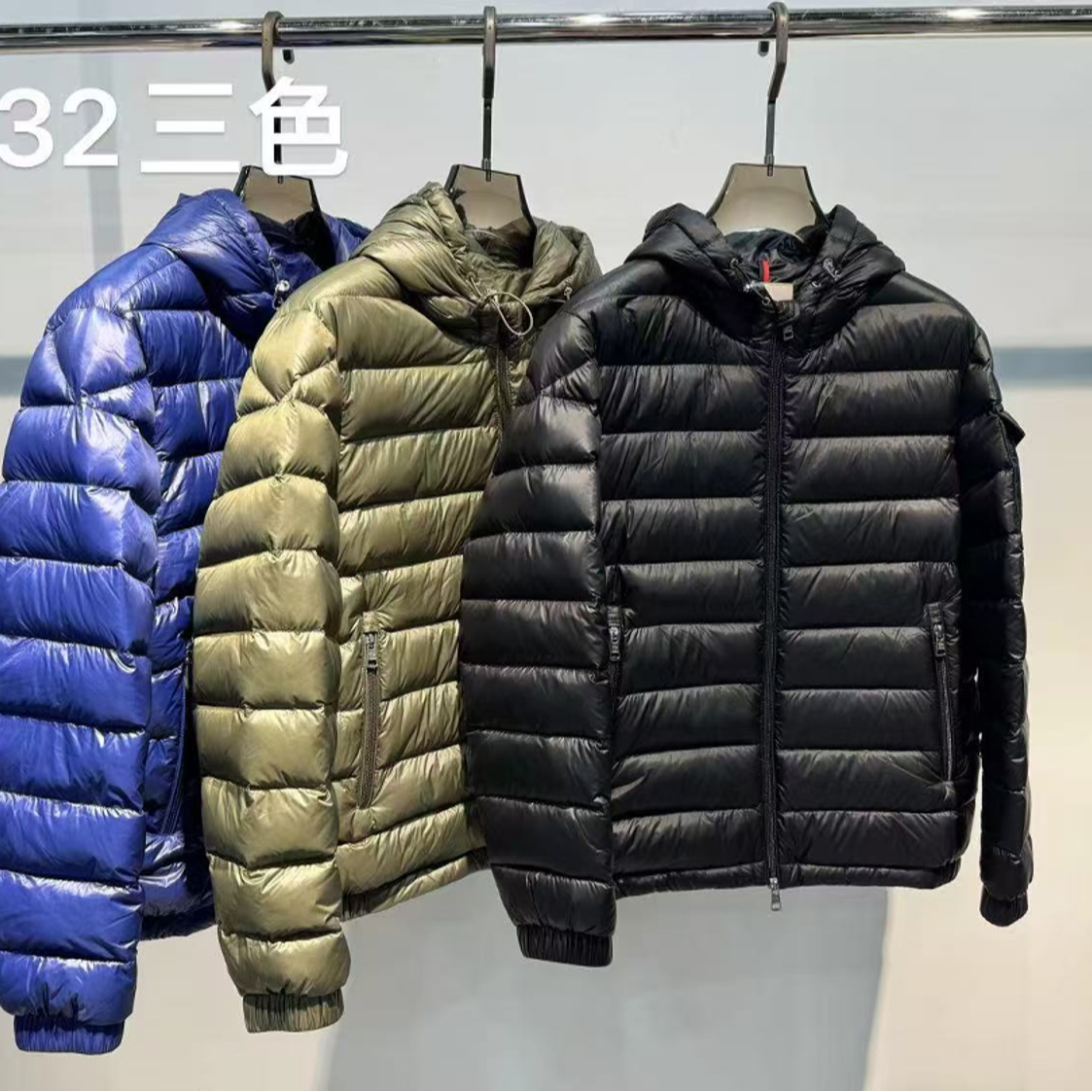 M HOME 连帽直充鹅绒服332