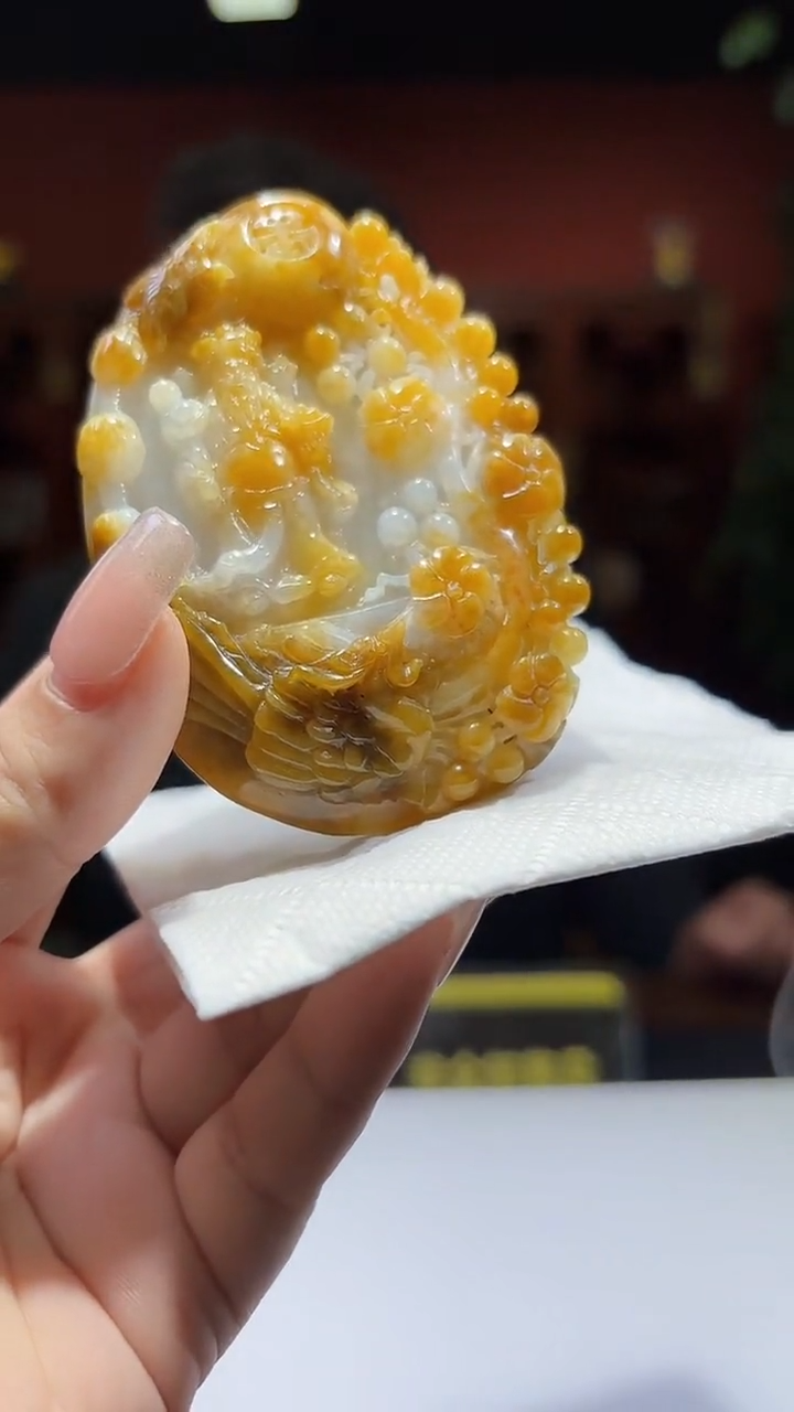 未镶嵌定制翡翠02/1231/C/财神