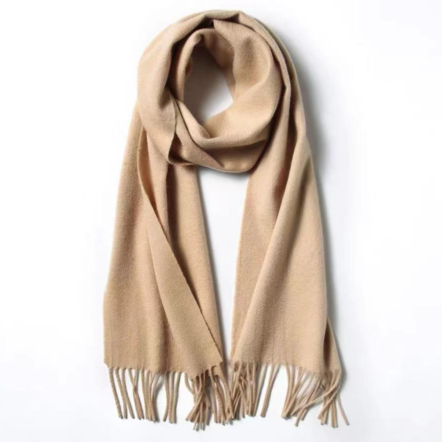 2025年新款保暖围巾双面女士百搭