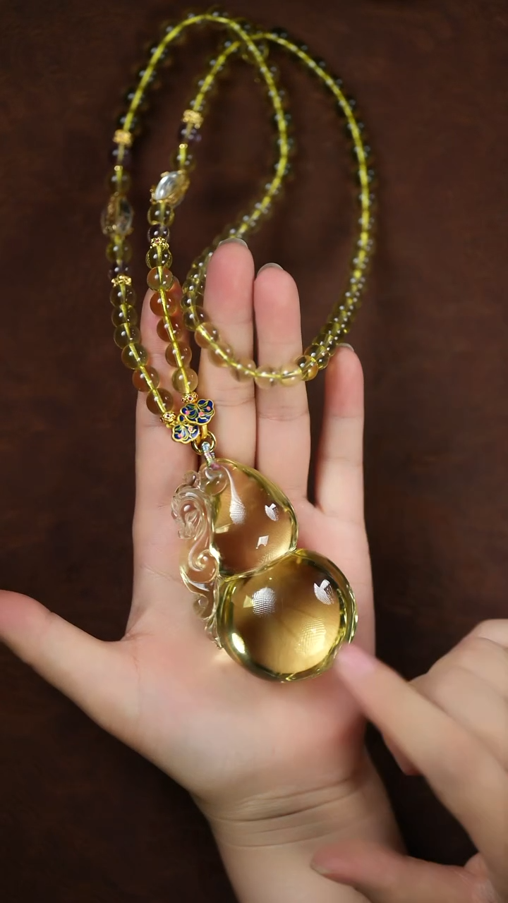 颈饰未镶嵌水晶闪购 葫芦