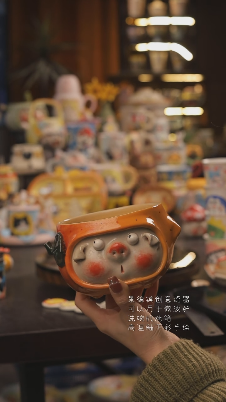 景德镇釉下彩绘设计师款式陶瓷