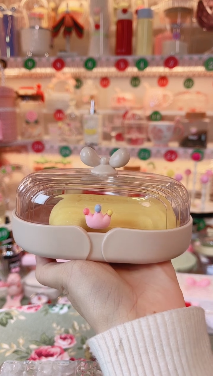 【闪购商品】摆件肥皂盒粉色品质好，发货快，放心拍