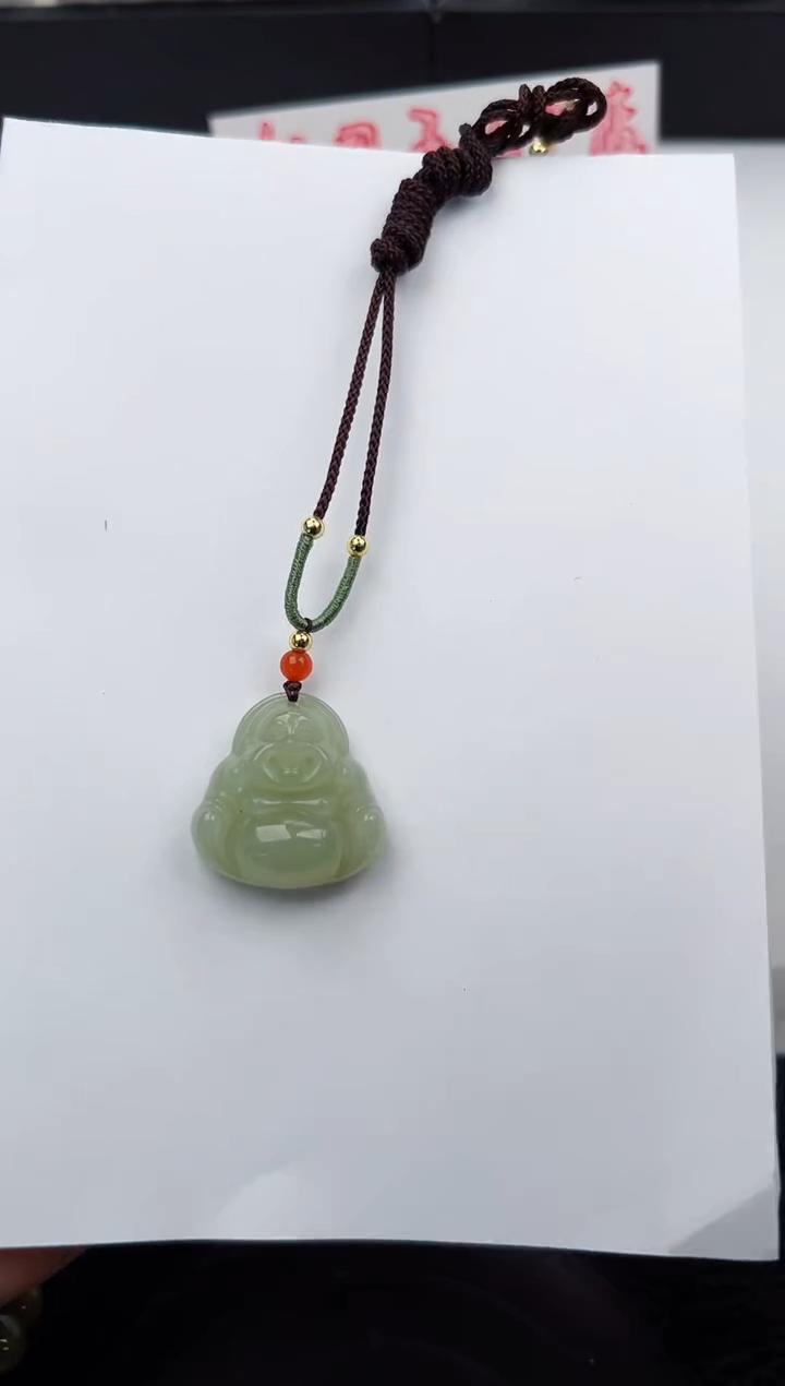【闪购商品】和田玉吊坠(赠链)未镶嵌555钰涧微色差T