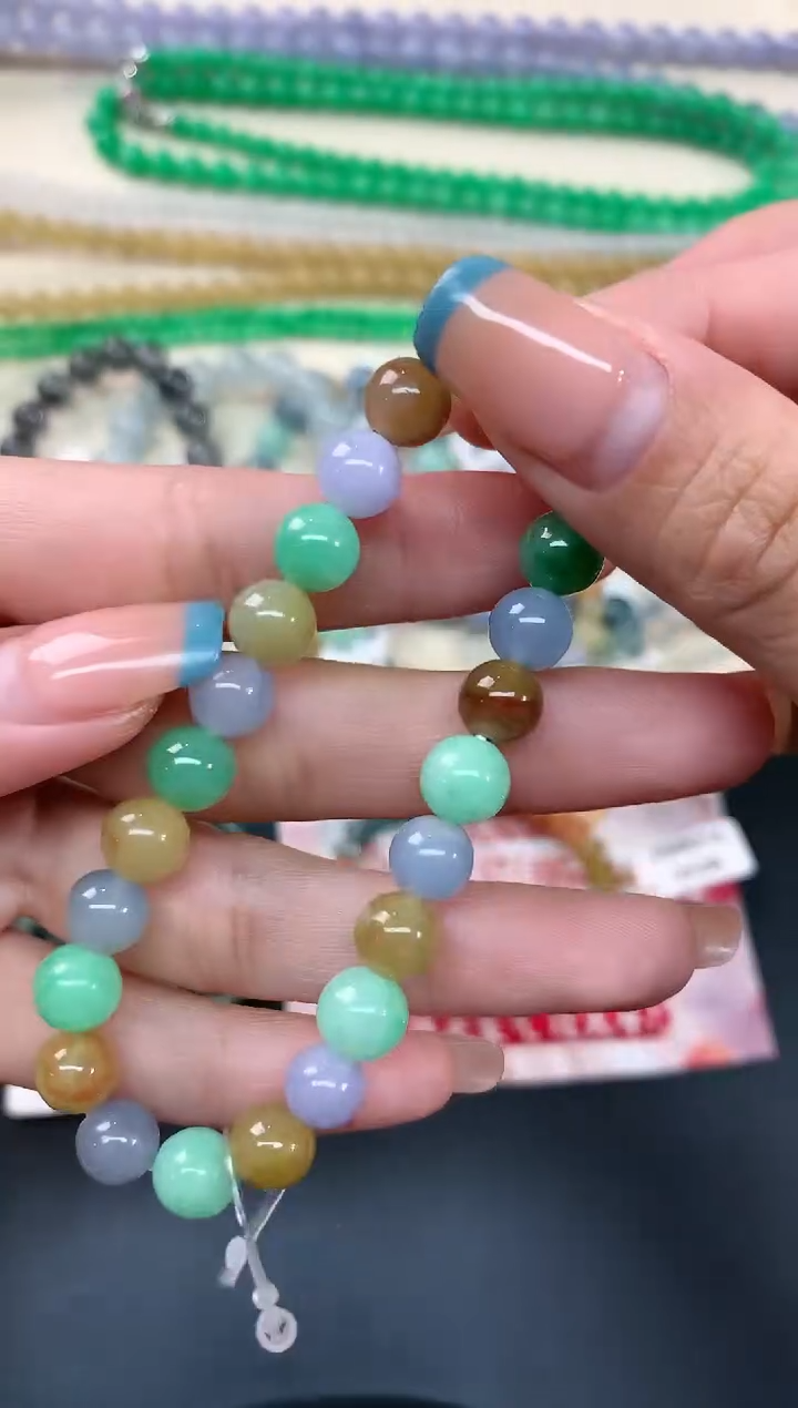 【闪购商品】翡翠手链未镶嵌手串A474|2800