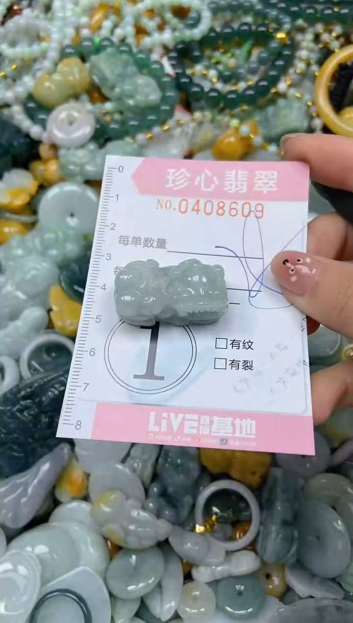 颈饰未镶嵌翡翠闪购0408609