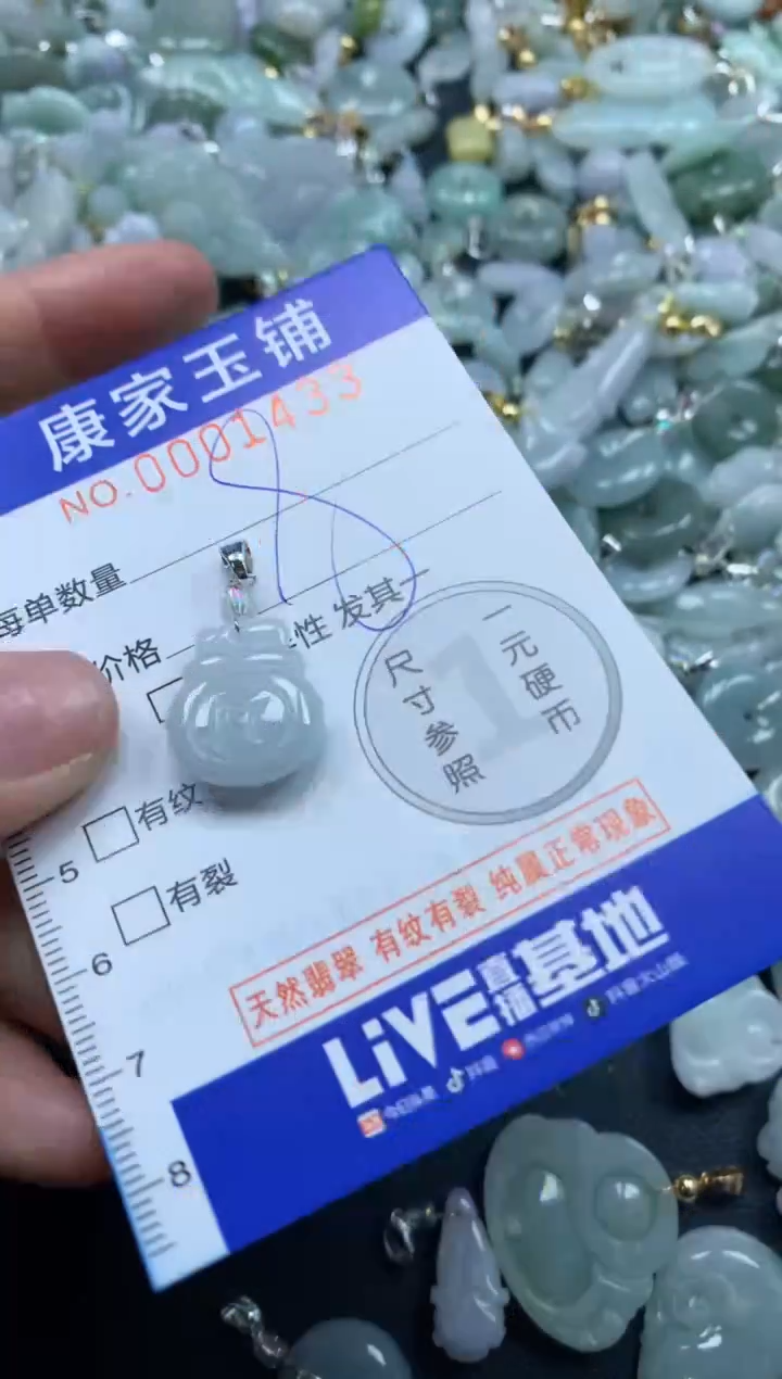颈饰未镶嵌翡翠1433