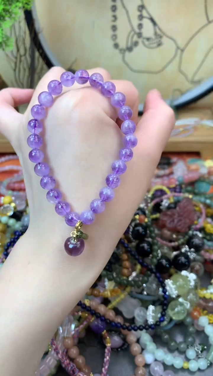 【闪购商品】紫晶手链未镶嵌205手串