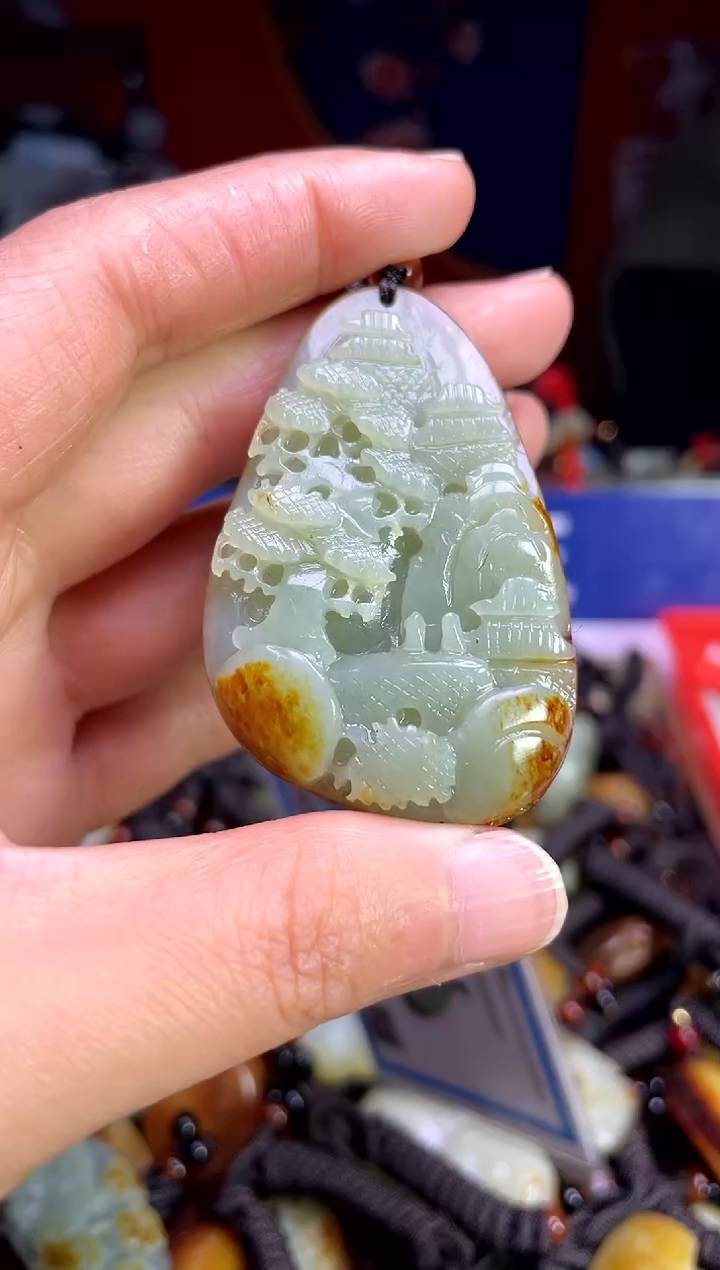 【闪购商品】和田玉颈饰未镶嵌123