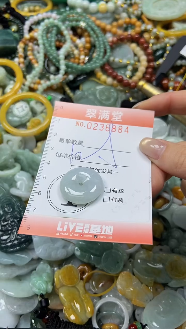 未镶嵌挂件翡翠闪购0236884