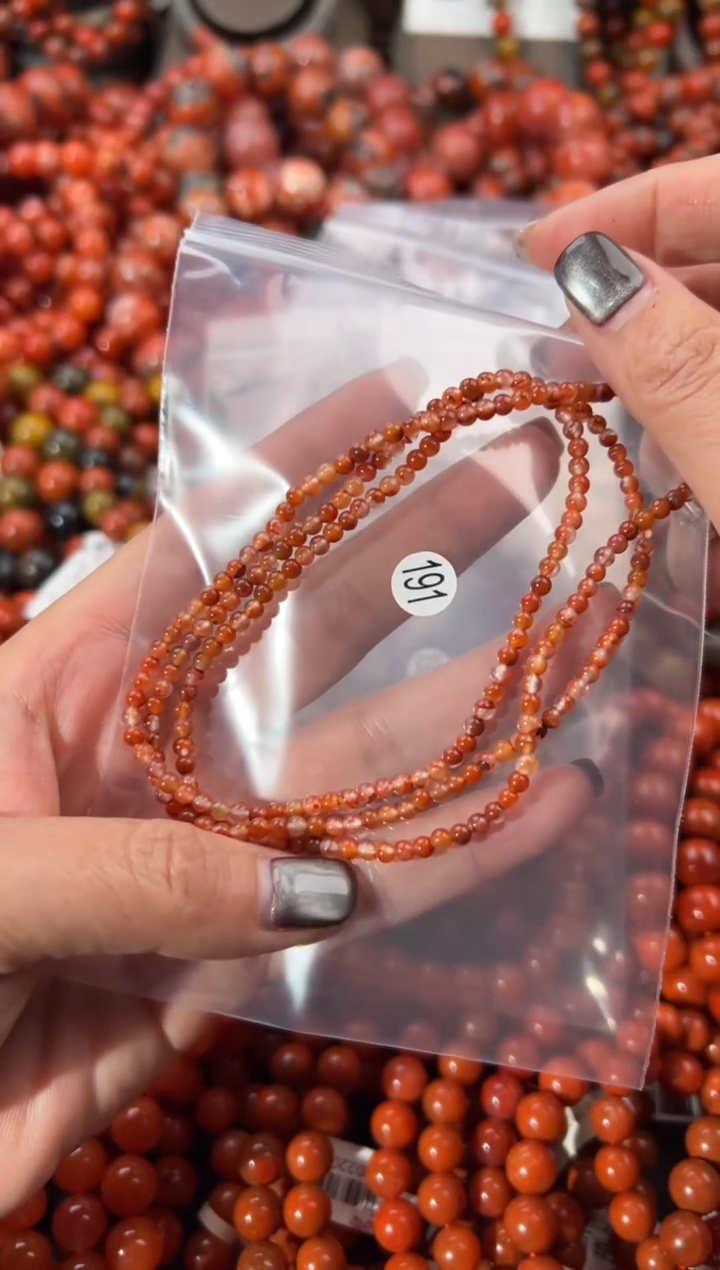 未镶嵌手串南红玛瑙3+