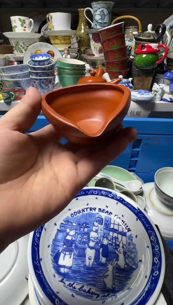 中古瓷器默认微瑕，不退不换旋*-旋夜