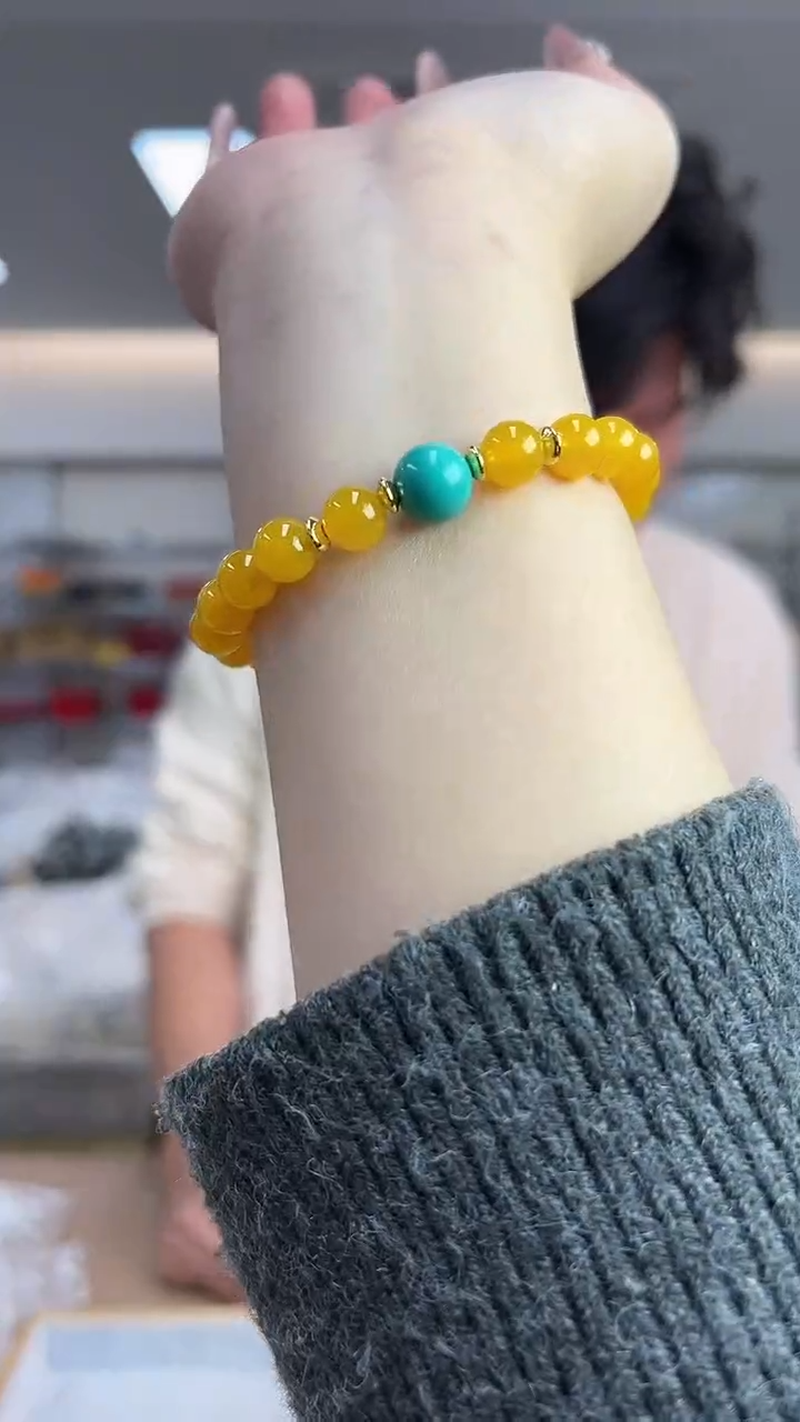 【闪购商品】玛瑙/玉髓手串未镶嵌玛瑙