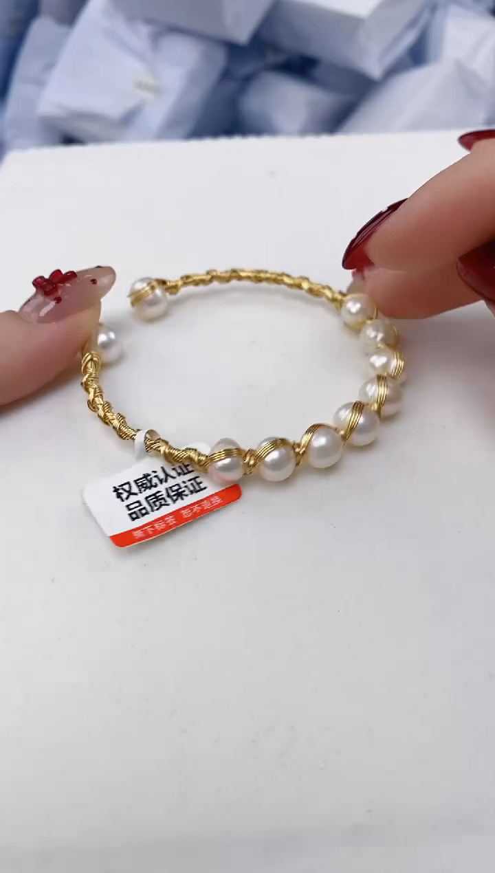 未镶嵌耳饰淡水珍珠SL1007