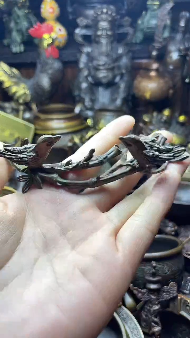 闪购链接，点击下单，有运费险，铜摆件