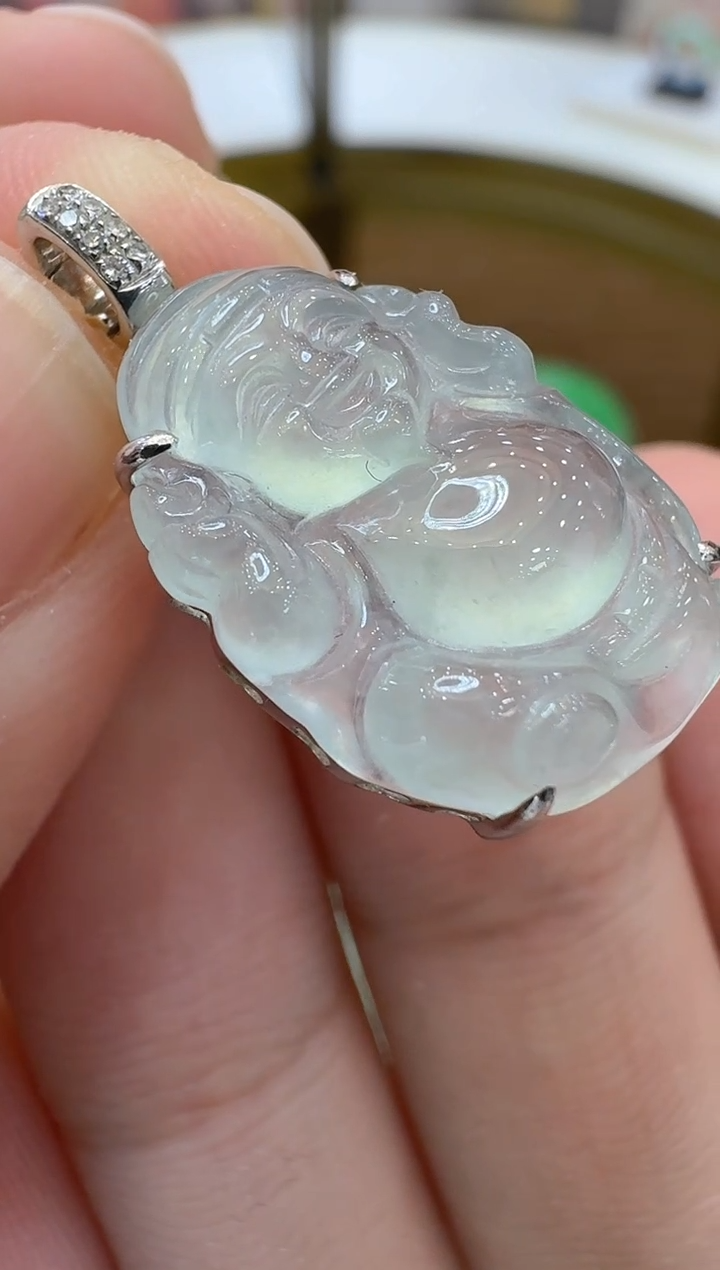 【闪购商品】翡翠吊坠(不含链)18K金镶嵌多样性团购发一件