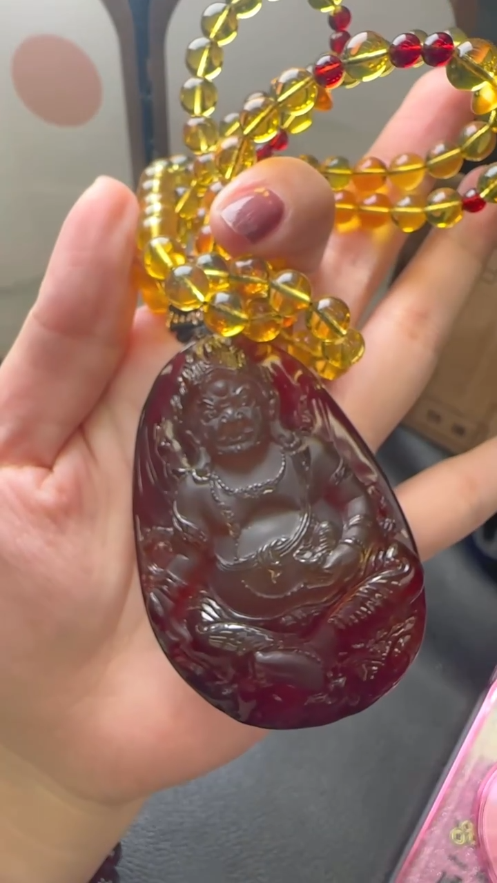 琥珀吊坠(不含链)未镶嵌晓?JJD1217055多样性发一