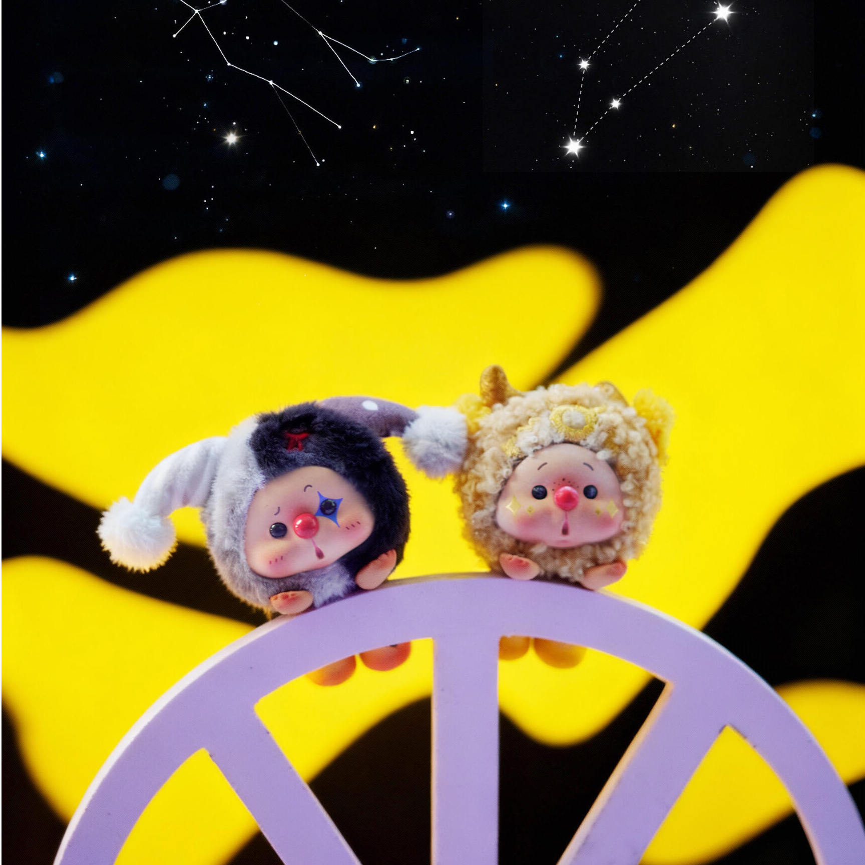 【拆盒】OYO熊崽星座物语系列mini盲盒