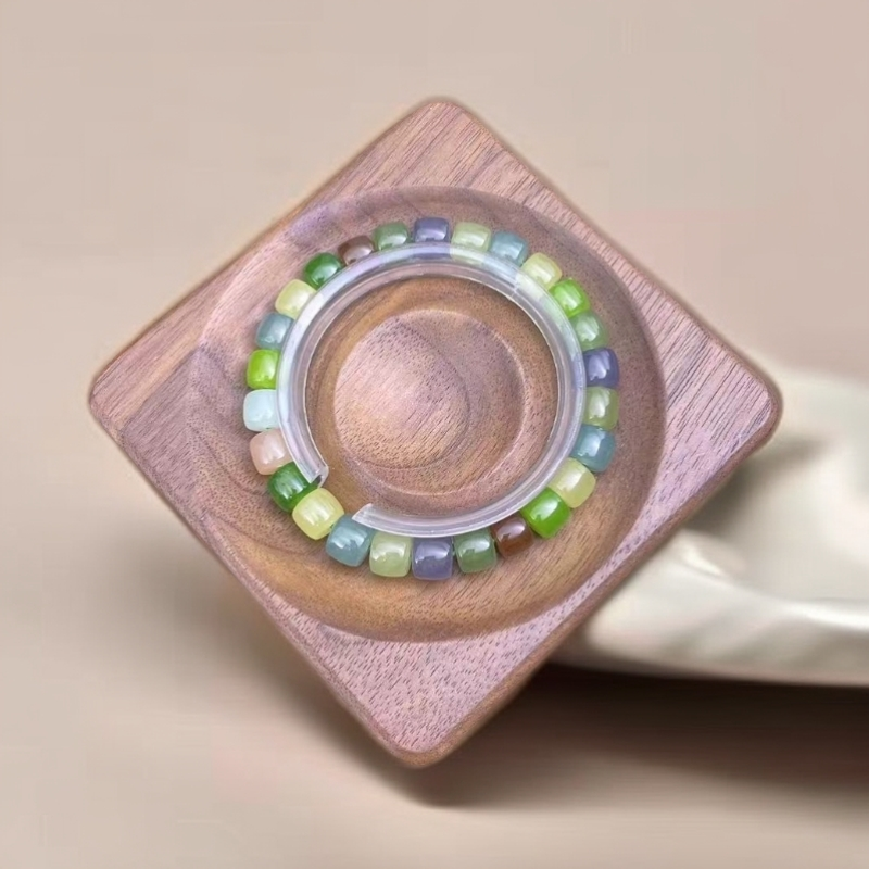 【佳玺壹店】085 天然玉石 多宝直切8mm