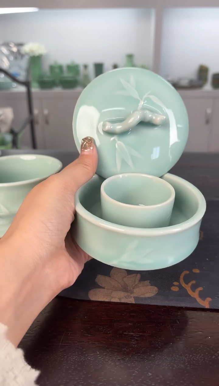 云间青瓷 小米茶器